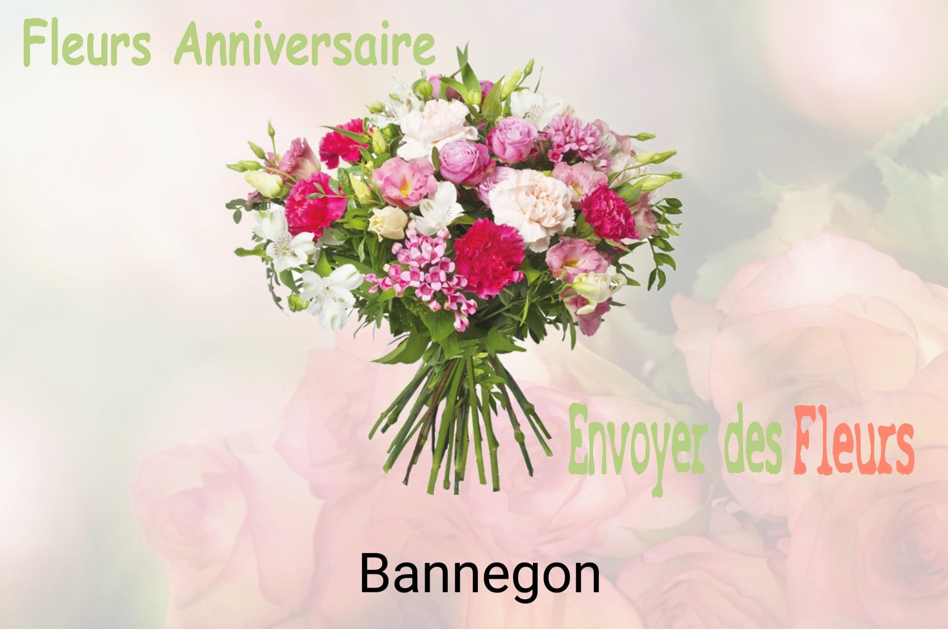 Bouquet de fleurs d’anniversaire livré à Bannegon